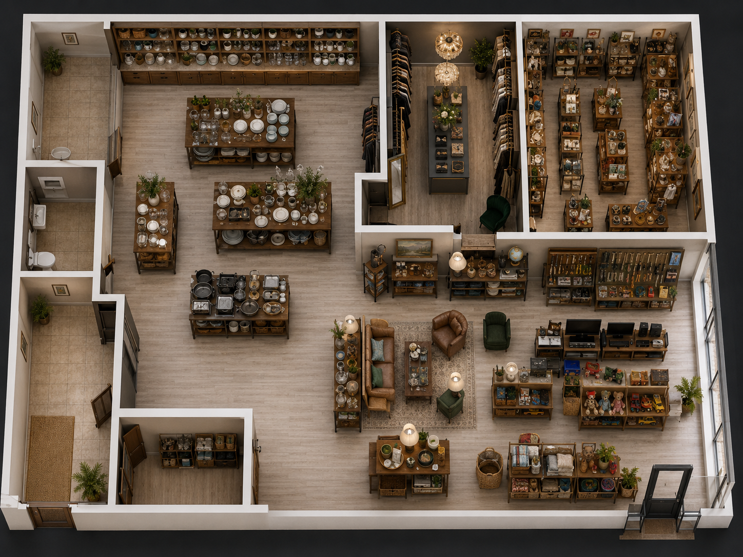 Curated resale discovery